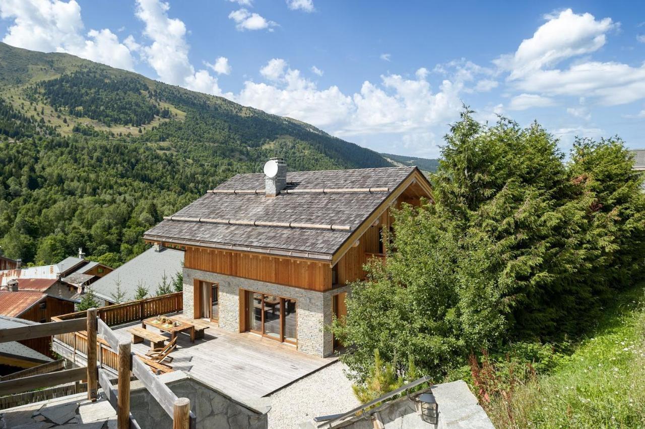 Chalet Zebra Méribel Exteriör bild