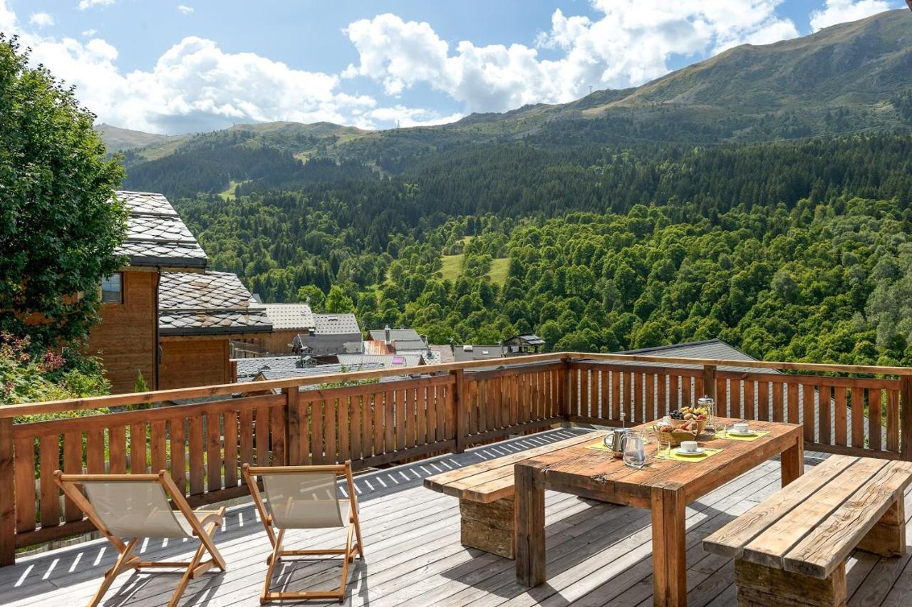 Chalet Zebra Méribel Exteriör bild