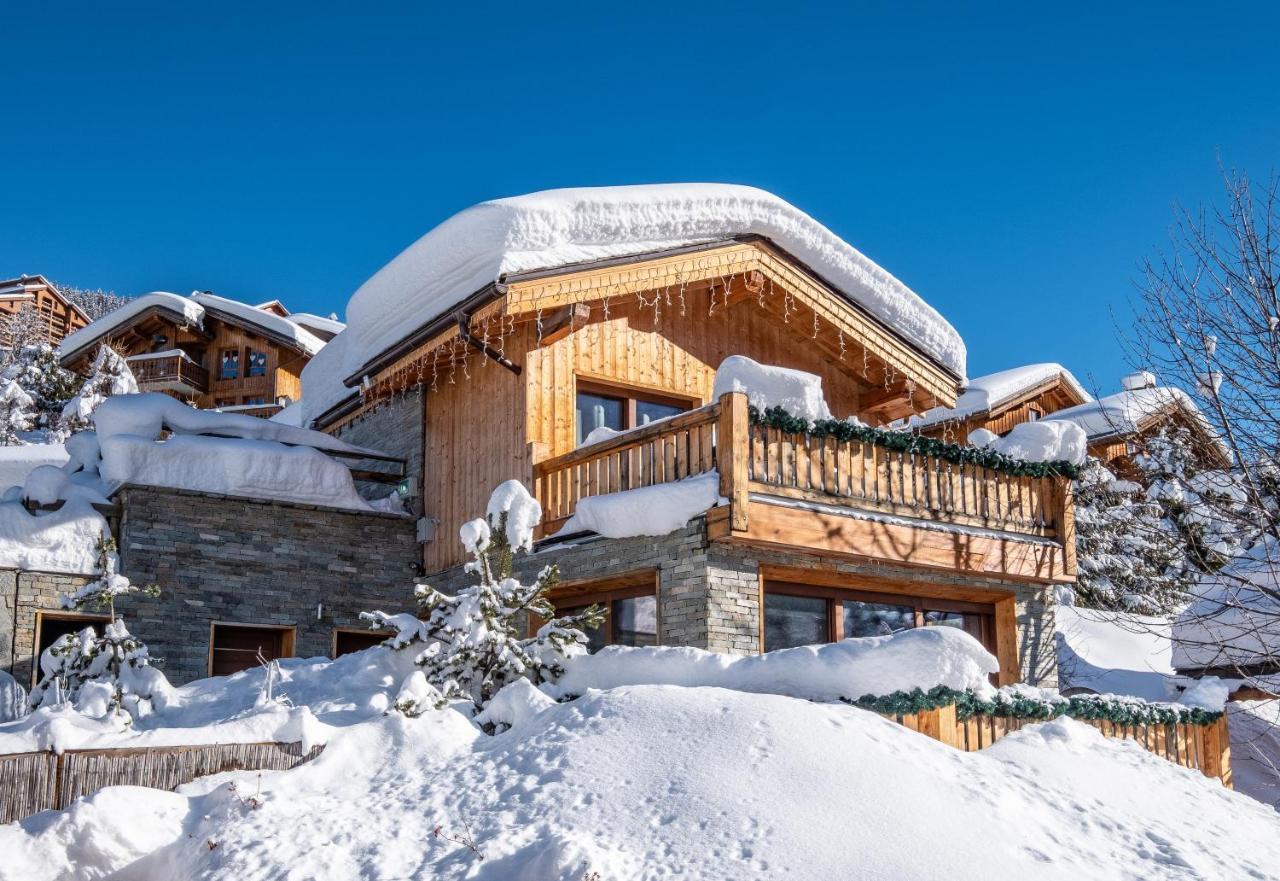 Chalet Zebra Méribel Exteriör bild